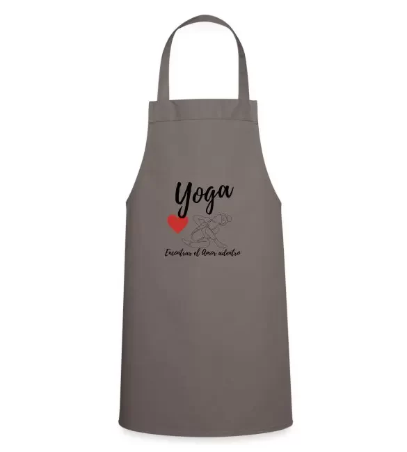 Delantal de cocina unisex – «Yoga Encontrar»