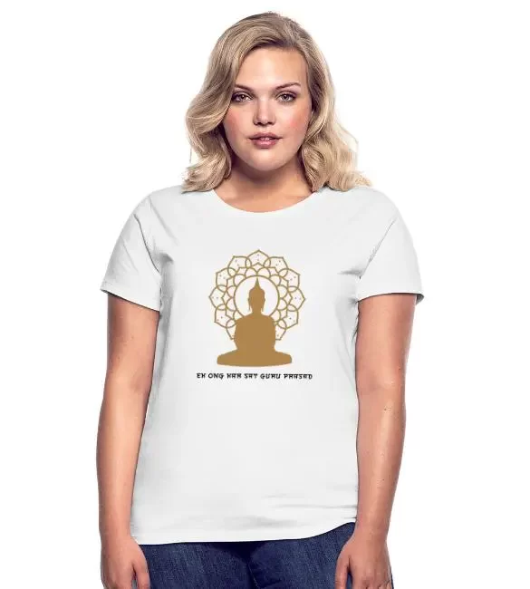 Camiseta ajustada mujer – «Ek Ong Kar»