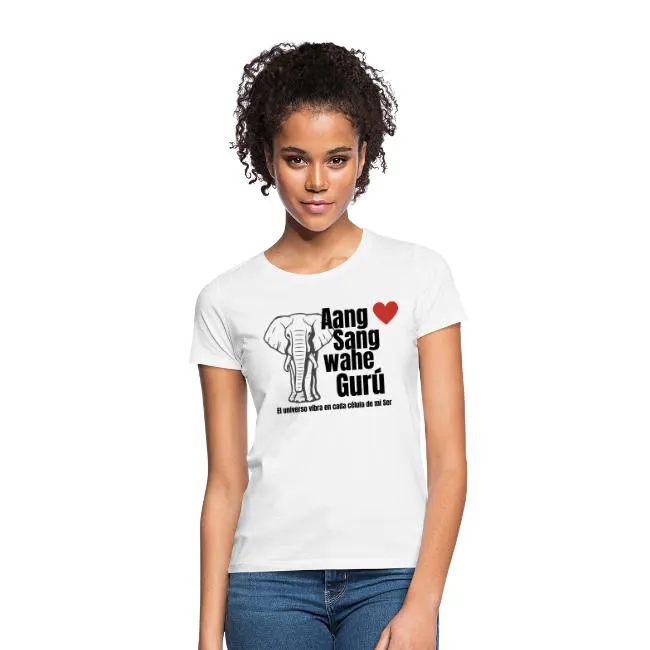 title-camiseta ajustada mujer-WAhe Guru-Roberto Jimenez Navas-title