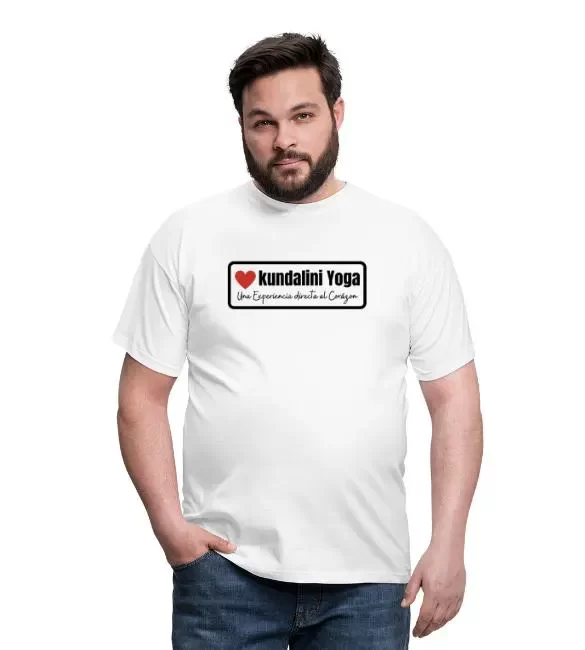Camiseta básica hombre – «Kundalini Yoga»