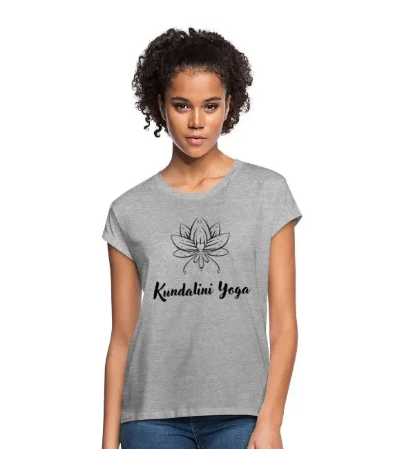 Camiseta holgada mujer – «Loto Kundalini»