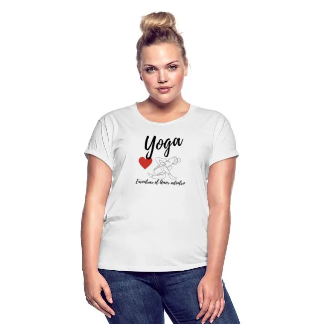 title-camiseta holgada mujer-producto yoga encontrar-Roberto Jimenez Navas-title