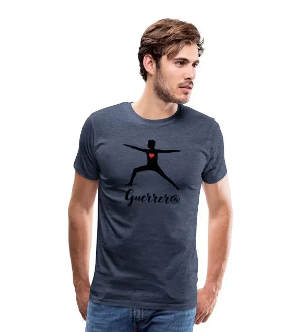Camiseta premium hombre – «Guerrer@»
