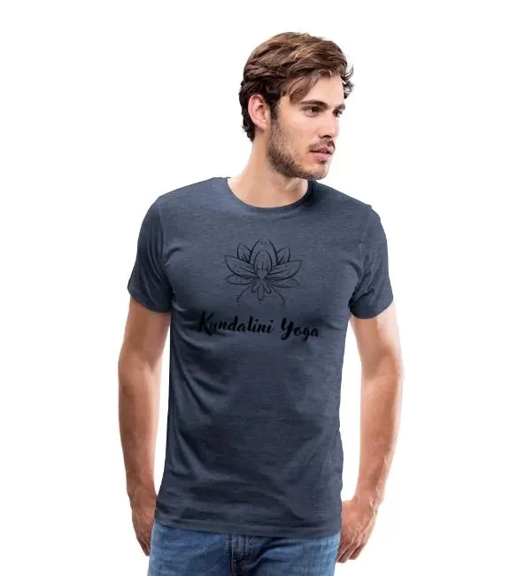 Camiseta premium hombre – «Loto Kundalini»