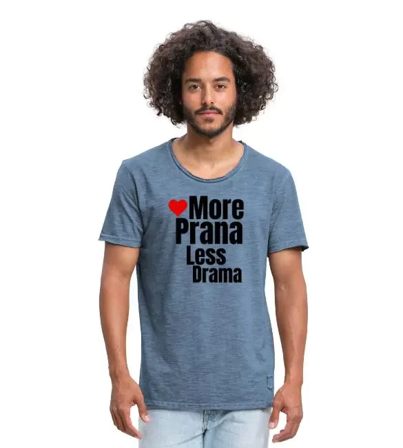 Camiseta vintage hombre – «More Prana»