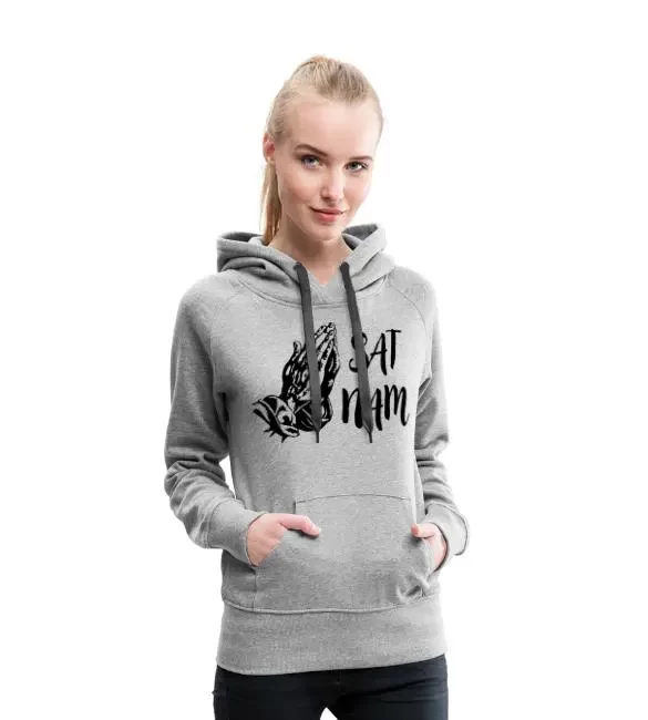 Sudadera capucha mujer- «Sat Nam»